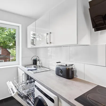 Apartment Oara Comfort - 3br, 6 Betten, Kueche, Smart Tv, Balkon Geesthacht
