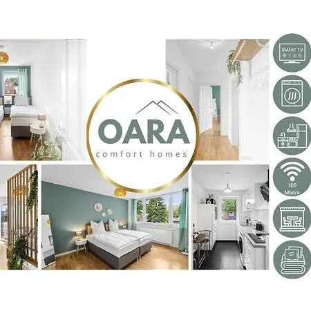Oara Comfort - 3br, 6 Betten, Kueche, Smart Tv, Balkon * Geesthacht